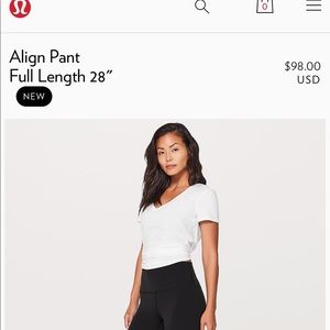 Lululemon Align Size 10 Legging